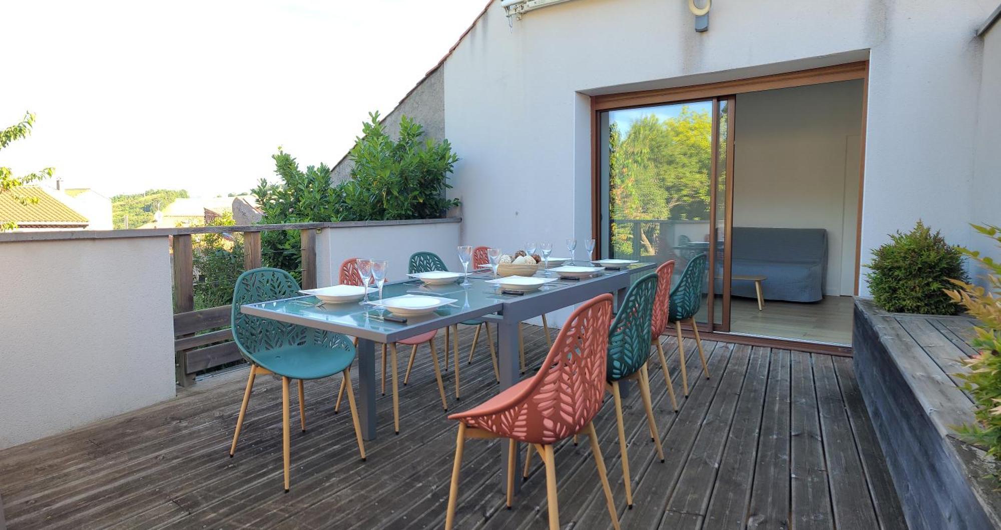 Hébergement de vacances Les Maisons Bareyre - Grandes Maisons Avec Terrasse Saint-Sandoux