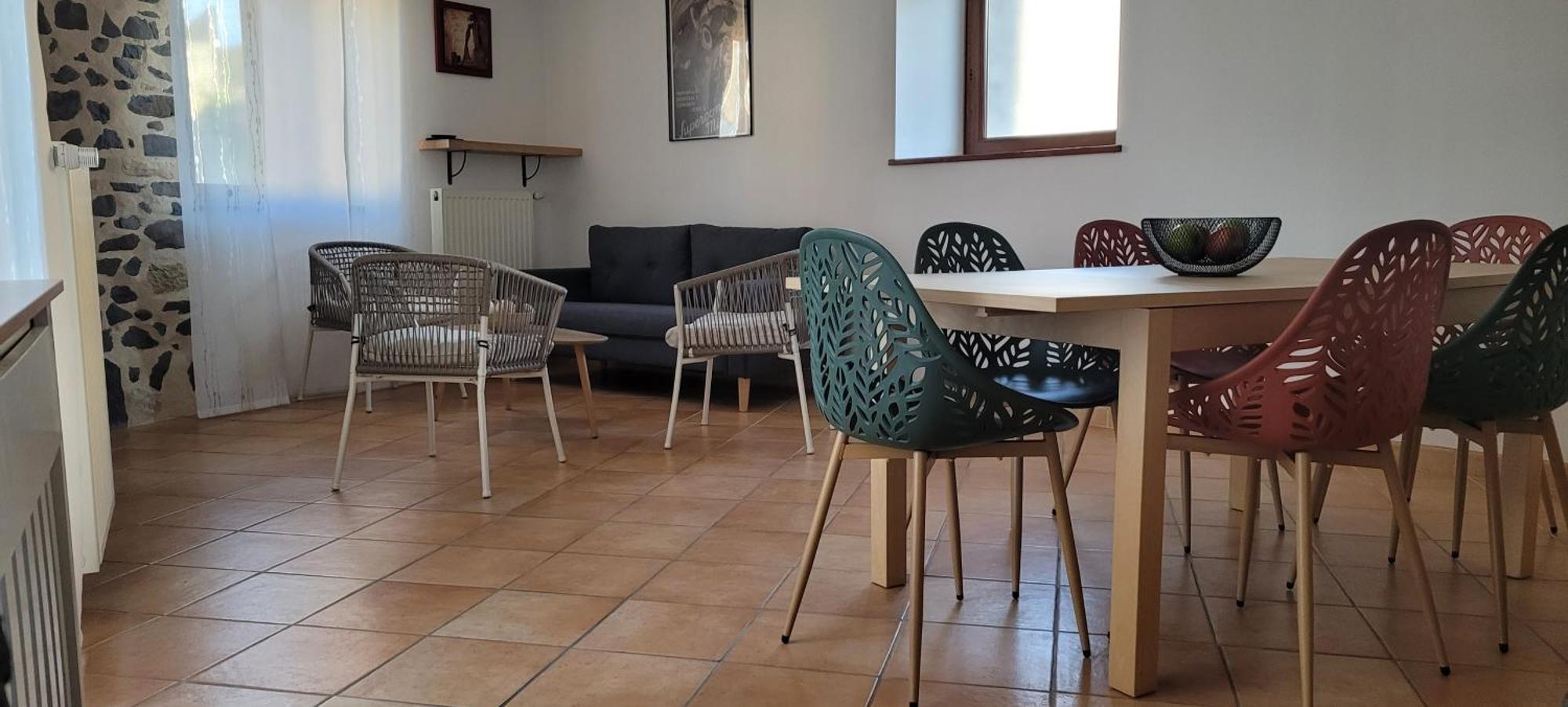 Les Maisons Bareyre - Grandes Maisons Avec Terrasse Сasa de vacaciones Saint-Sandoux